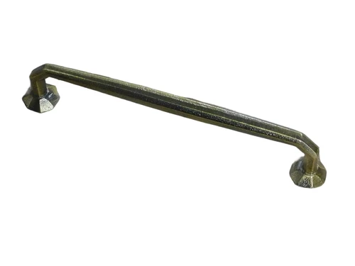 Door Handle, Push Handle, XL | Iron, Yellow | H 2,0 X W 22,5 Cm