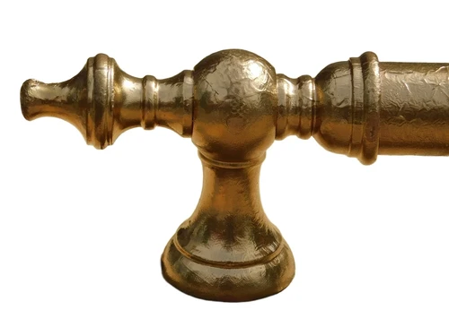 LAATSTE: Grote Deurgreep - Goudkleurig - Messing - Incl. Bevestigingsschroeven