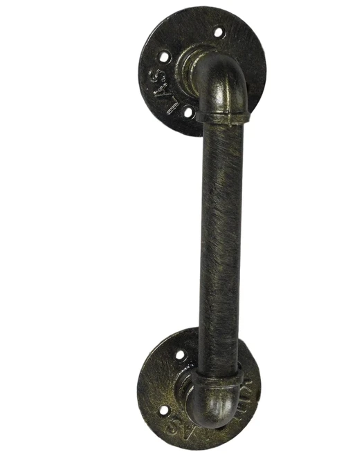 Schöne industrielle Türgriff, Eisen Bronze antik, sehr schön