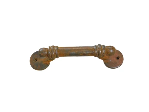 Rustic door handle / lever, antique iron handle for doors, cabinet doors and drawers