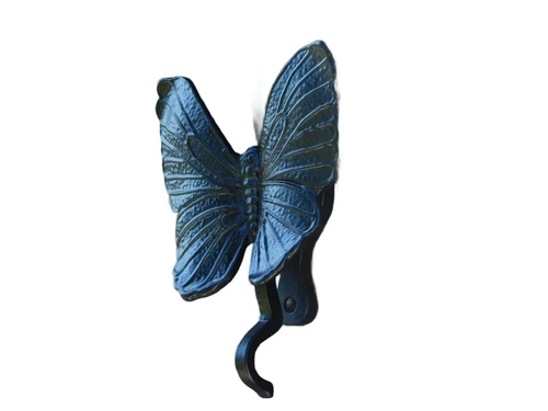 Door knocker Butterfly - Black - Iron