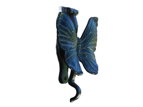 Door knocker Butterfly - Black - Iron
