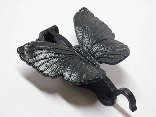 Door knocker Butterfly - Black - Iron