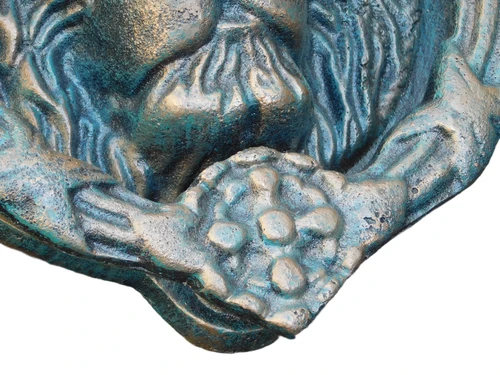 Door knocker Lion's head large, cast iron brass look, beautiful design!!!