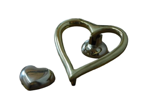 Beautiful door knocker heart shape 