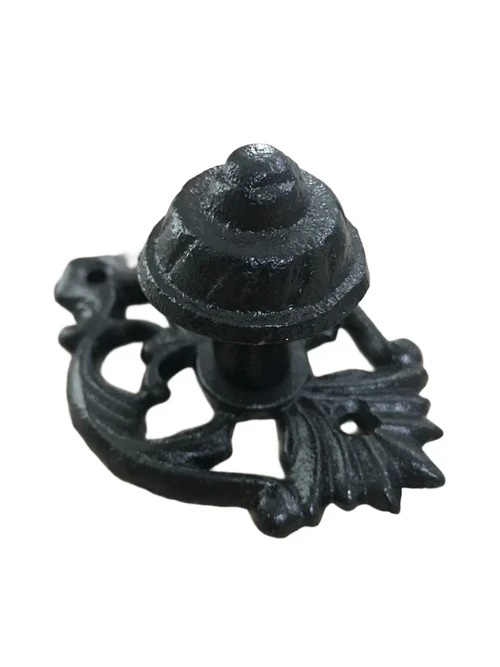 Deurknop - Knop gietijzer zwart, Model Ess