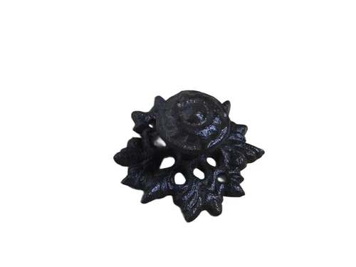 Door knob - Knob cast iron, maple black