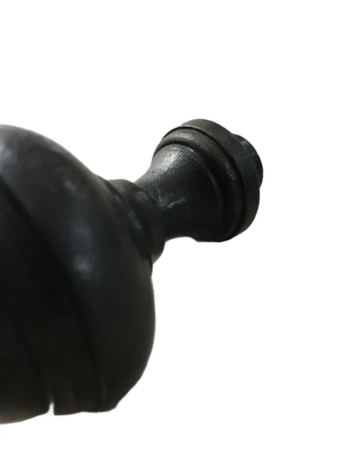 Door knob Bello - antique iron - fixed knob