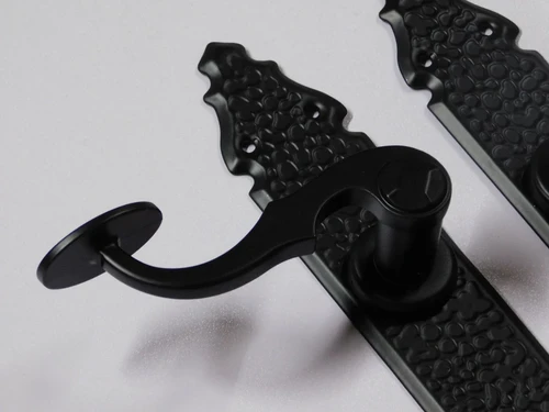 Set Door Hardware - PZ92 - Matt Black - Alu