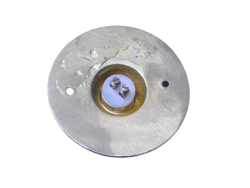 Doorbell “'Visitors Welcome”' - 8 cm - Brass