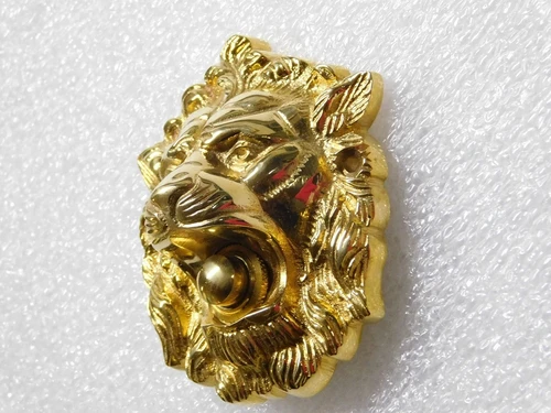 Doorbell Lion - 9.5 x 8 cm - Brass