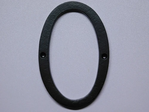House number 0 - Extra Large - Black