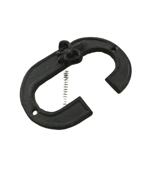 Tasteful letter “C” for your house wall, antique house number extension