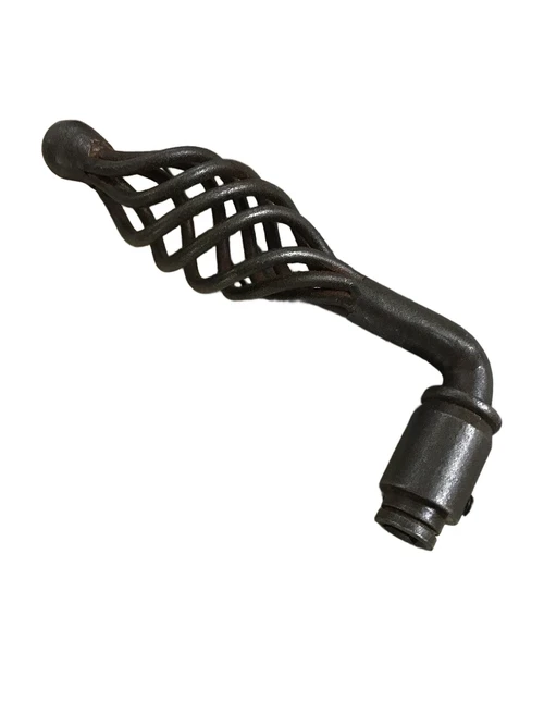 Nostalgia door hardware turned metal, door hardware in antique style dark brown- for interior door, room door locks