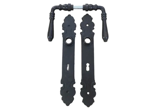 Set of door hardware Cate - for room doors - antique iron brown - BB