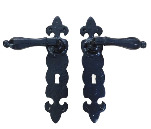 Set of door hardware for internal doors - iron - black - BB72