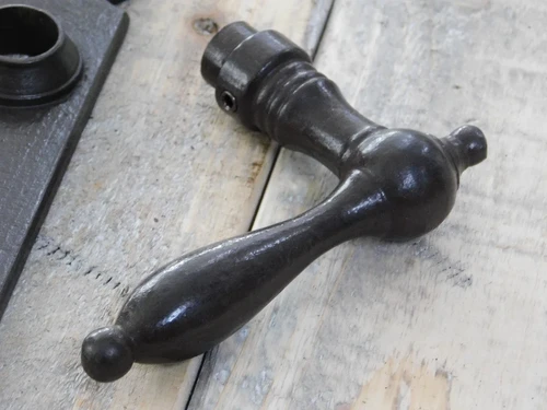 Set of door hardware for room doors - antique iron brown- BB72