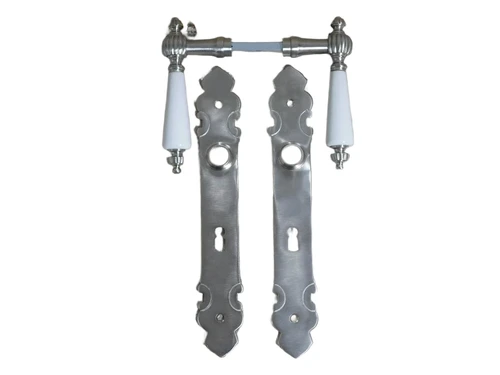 Set of door hardware BB72 - matt nickel - for room doors