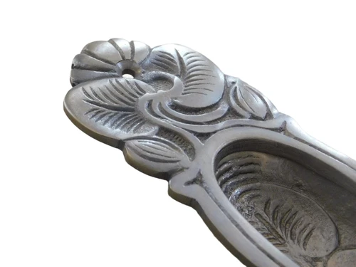 Handle - patinated brass - for sliding doors