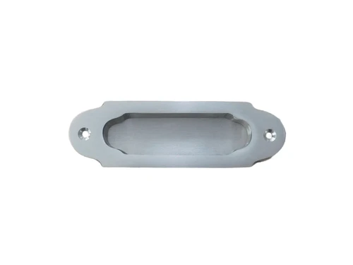 Sliding door handle - bowl handle - matt nickel
