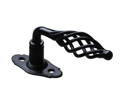 Window handle black - turn/tilt - wrought iron 