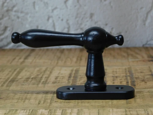 Window lock - black - iron - window handle