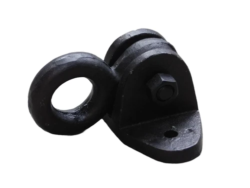 Movable Ceiling Hook - Black - 120 x 110 mm - Iron