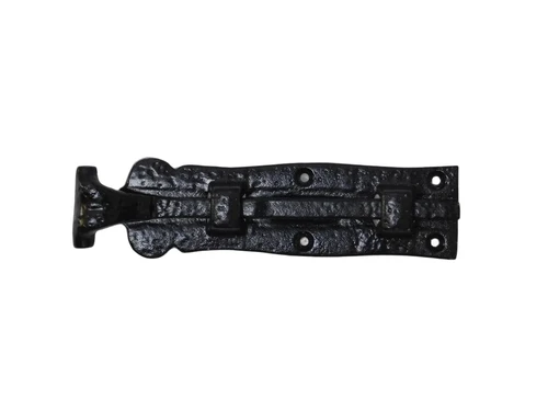 Schuifslot Smeedijzer - 16,5 cm - Zwart