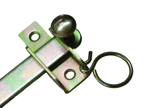 Locking bolt - suspension hook for gates - zinc-plated iron
