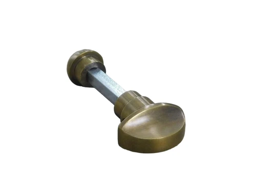Rotary lock for toilet and bathroom, brass