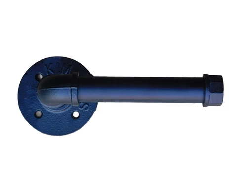 Industrial Toilet Roll Holder - Black - Iron