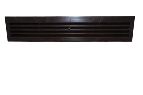 Luchtrooster, ventilatierooster, kunststof-bruin