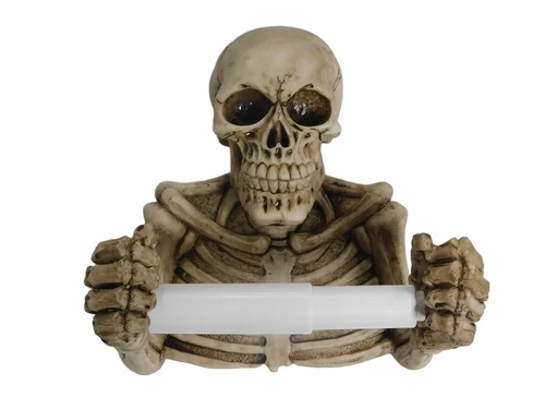 Toiletrolhouder Skelet - polystone