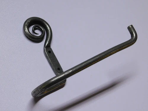 Toilet roll holder Spirala - Hand-forged - Iron