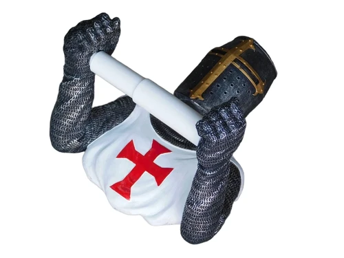 Unique Knight Toilet Roll Holder | Hand-painted | High-quality Polystone