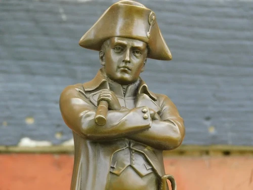 Statue Napoleon - Bronze - on Marble Base
