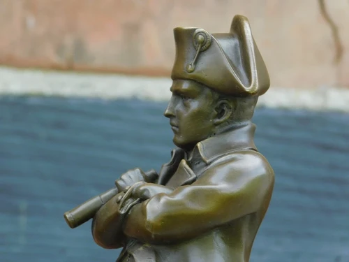 Statue Napoleon - Bronze - on Marble Base