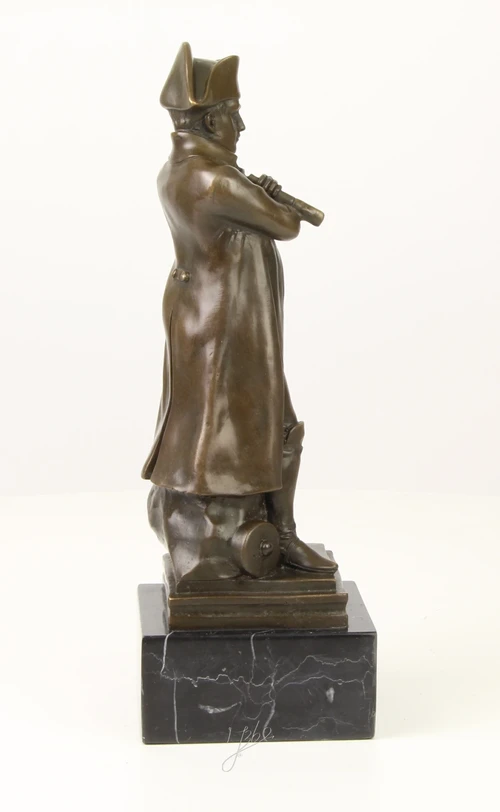 Statue Napoleon - Bronze - on Marble Base