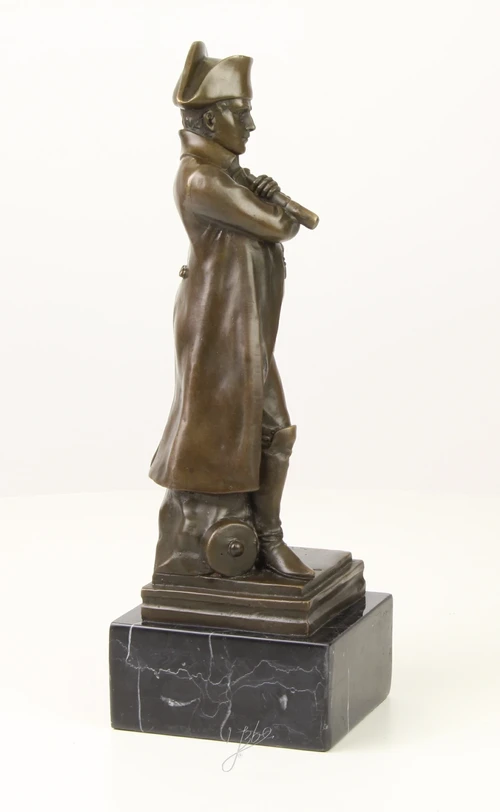 Statue Napoleon - Bronze - on Marble Base