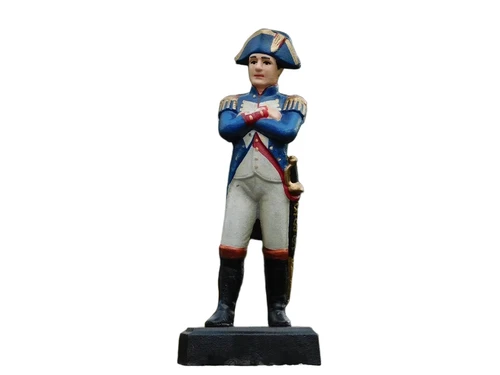 Beeld Napoleon in  Kleur - Gietijzer 