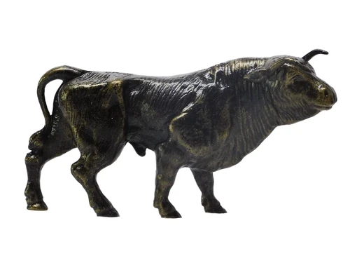 Statue Bull - Money box - 27 cm - Cast iron