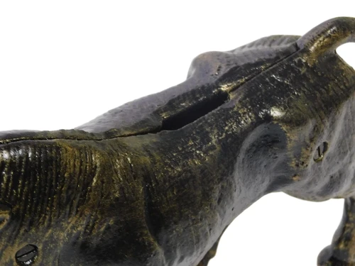 Statue Bull - Money box - 27 cm - Cast iron