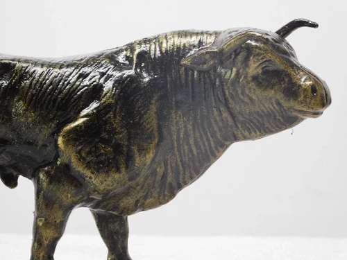 Statue Bull - Money box - 27 cm - Cast iron