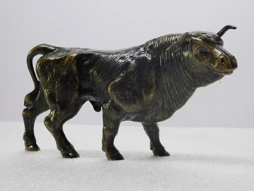 Statue Bull - Money box - 27 cm - Cast iron