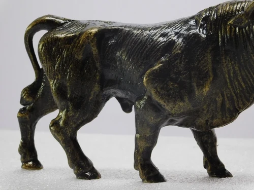 Statue Bull - Money box - 27 cm - Cast iron