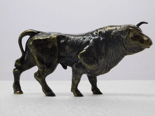 Statue Bull - Money box - 27 cm - Cast iron
