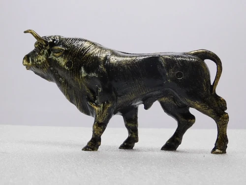 Statue Bull - Money box - 27 cm - Cast iron