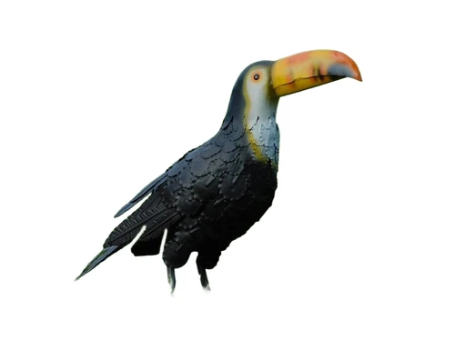 Statue Toucan - 60 cm - Metal