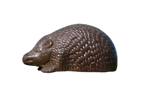 Figur Igel - Braun - Gusseisen