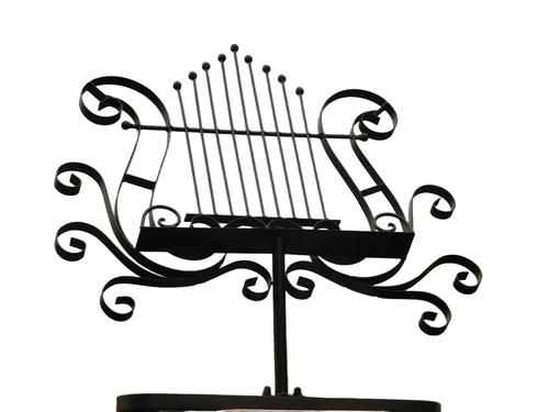 Book stand Brown - 56 cm - Metal